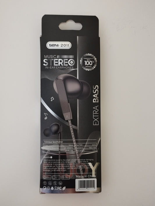 Auriculares Seni 2011 Music Stereo